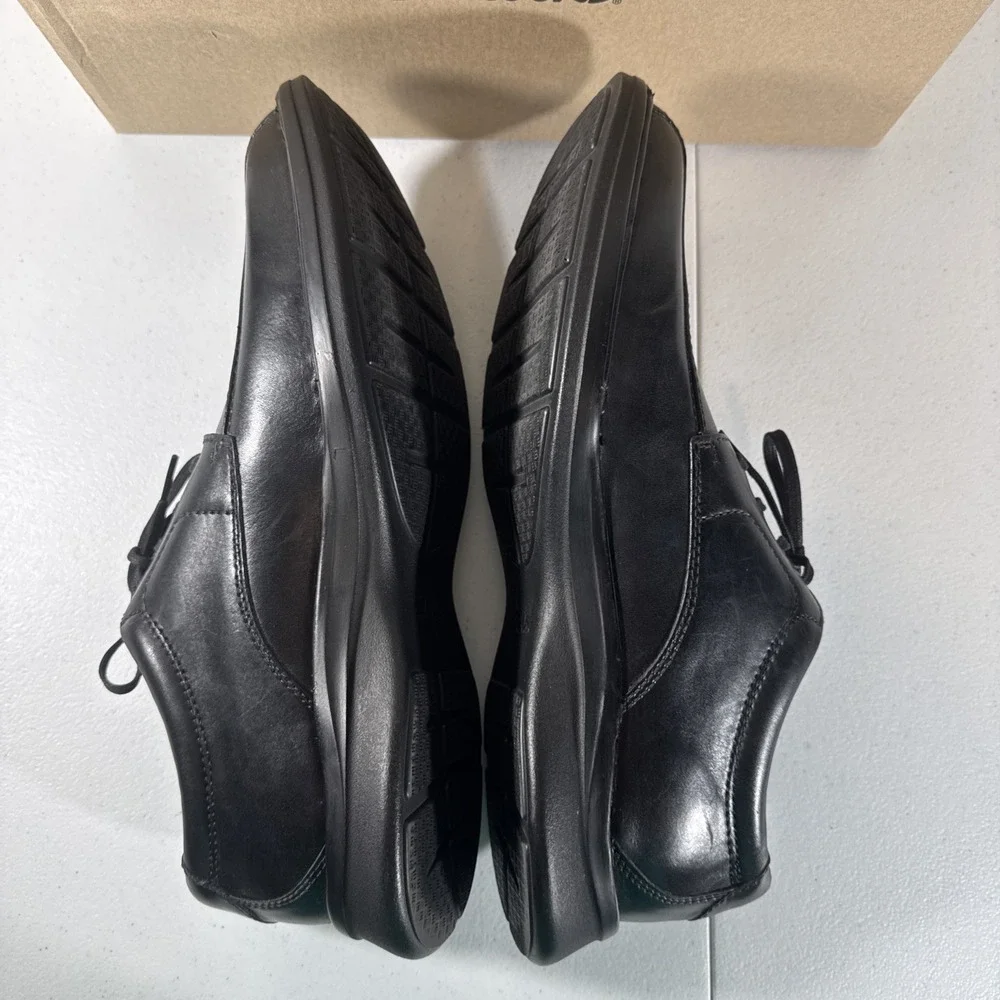 Clarks Kempton Run Men's Size 13 M Black Leather Oxford Dress Shoes Church Work